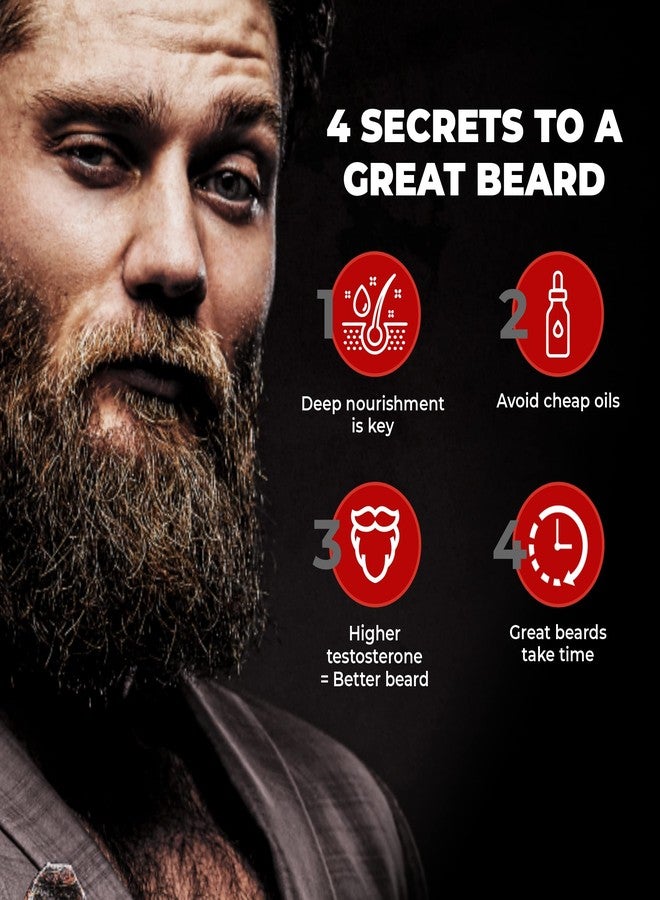 Beardo Beard & Hair Growth Oil 30ml & Derma Roller For Hair Growth 0.5 mm| Dermaroller | For Thicker & Longer Beard | Uneven, Patchy & Fast Beard Growth | For Stronger & Fuller Beard Hair - Set of 2 - Image 2